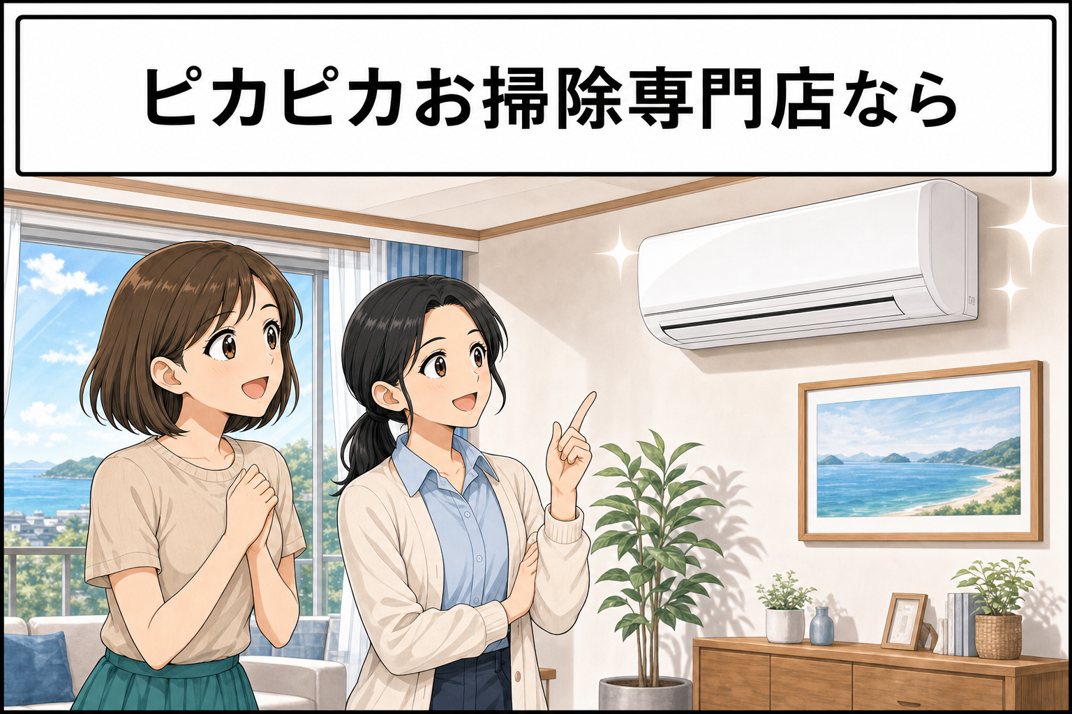 ピカピカお掃除専門店なら